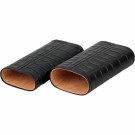 Cigaretui 2 sigarer Svart croco thumbnail