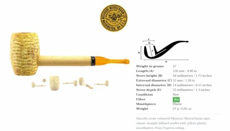 Pony Express Corn Cob Pipe